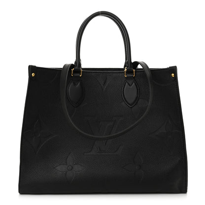 Louis Vuitton Empreinte Monogram Giant OnTheGo MM Black 1 of 11