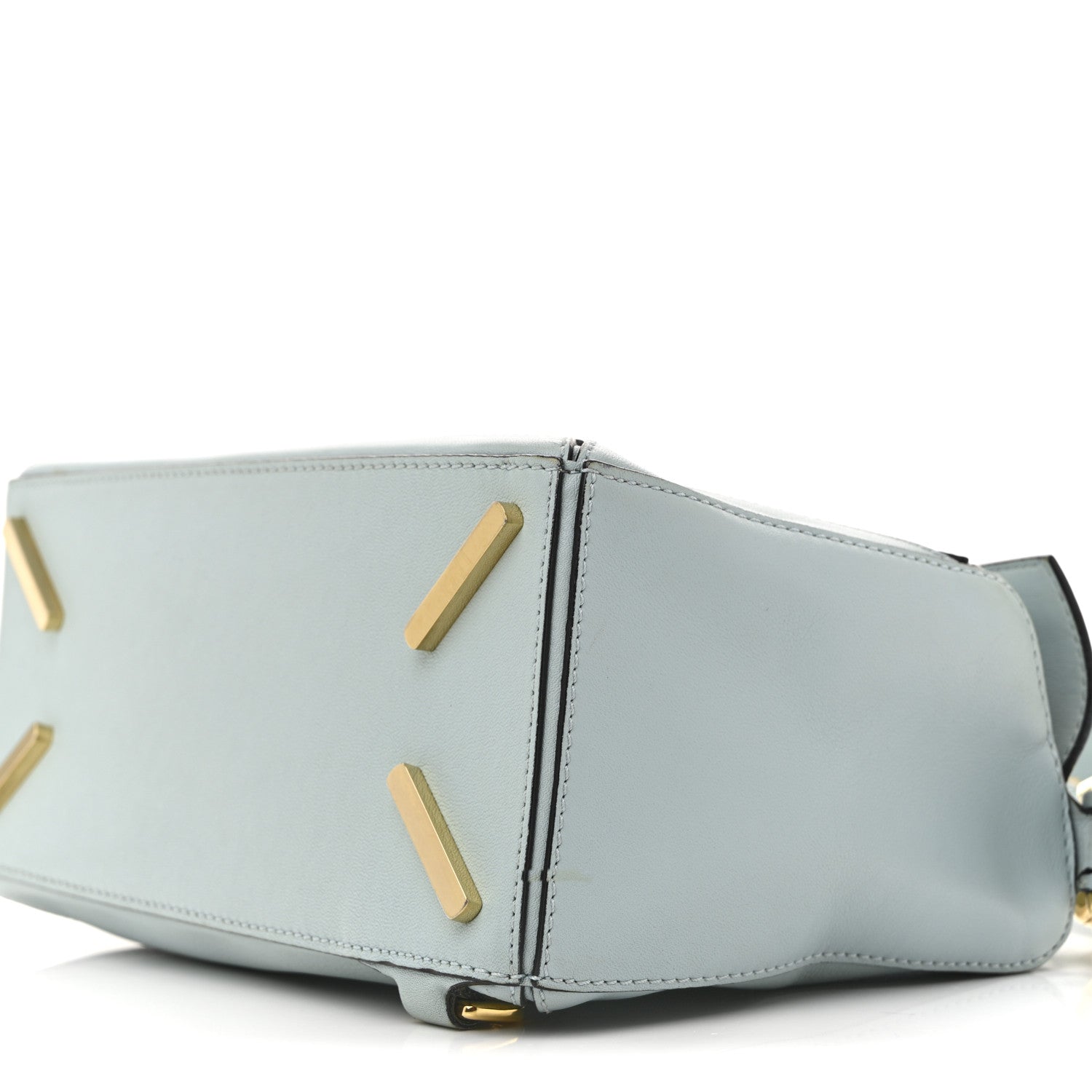 Loewe Calfskin Small Puzzle Bag Light Blue 10 of 15