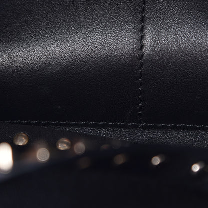 Valentino Garavani Vitello Medium Rockstud Tote Black 9 of 17