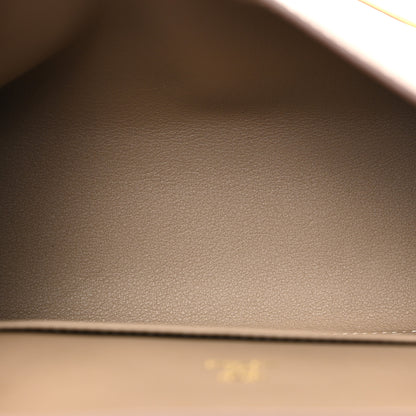 Hermes Swift Kelly Pochette Clutch Etoupe 5 of 10
