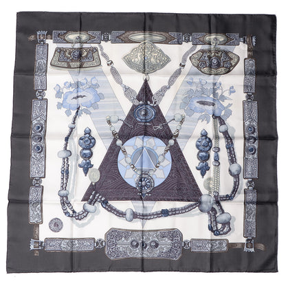 Hermes Silk Tibet Scarf 90 2 of 5