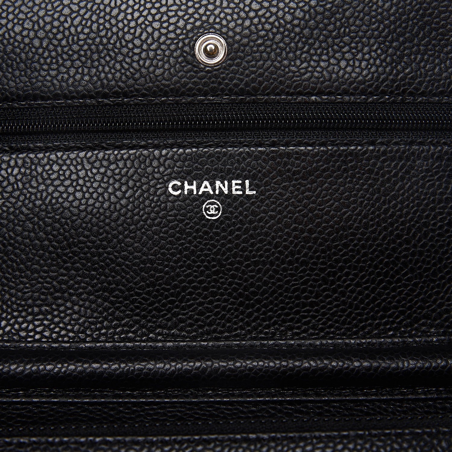 Chanel Caviar Quilted Wallet On Chain WOC Black 5 of 9