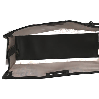 Fendi Mesh Vitello Century FF 1974 Medium Peekaboo Defender Cover Marrone Black Ebano 6 of 10