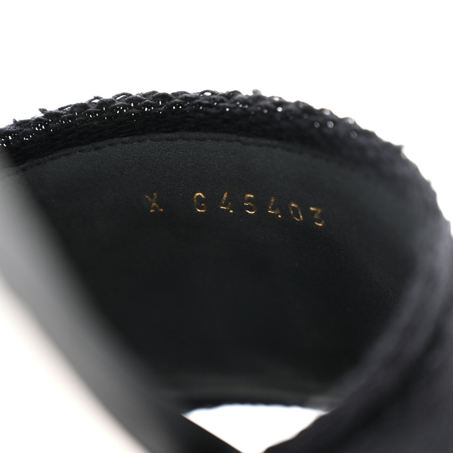 Jersey Knit CC Mules 39 Black
