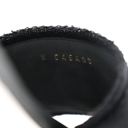 Chanel Jersey Knit CC Mules 39 Black 8 of 9