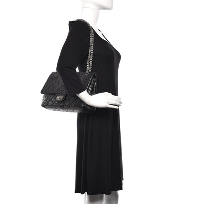 Chanel Aged Calfskin Quilted 2.55 Reissue 227 Flap Black 1 of 15