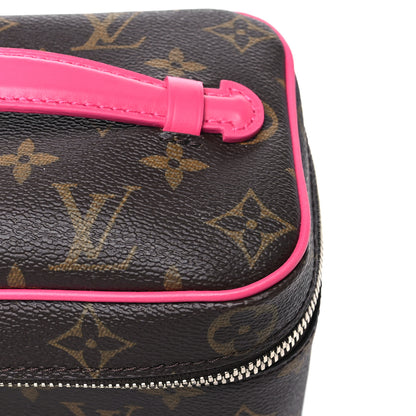 Louis Vuitton Monogram Macassar Nice Mini Pondichery Pink 8 of 8