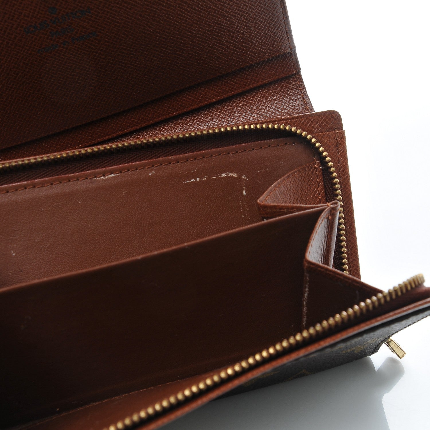 Louis Vuitton Monogram Porte-Monnaie Tresor Wallet 8 of 9