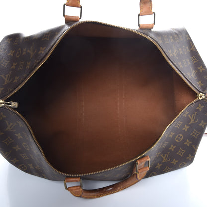 Louis Vuitton Monogram Keepall Bandouliere 55 4 of 12