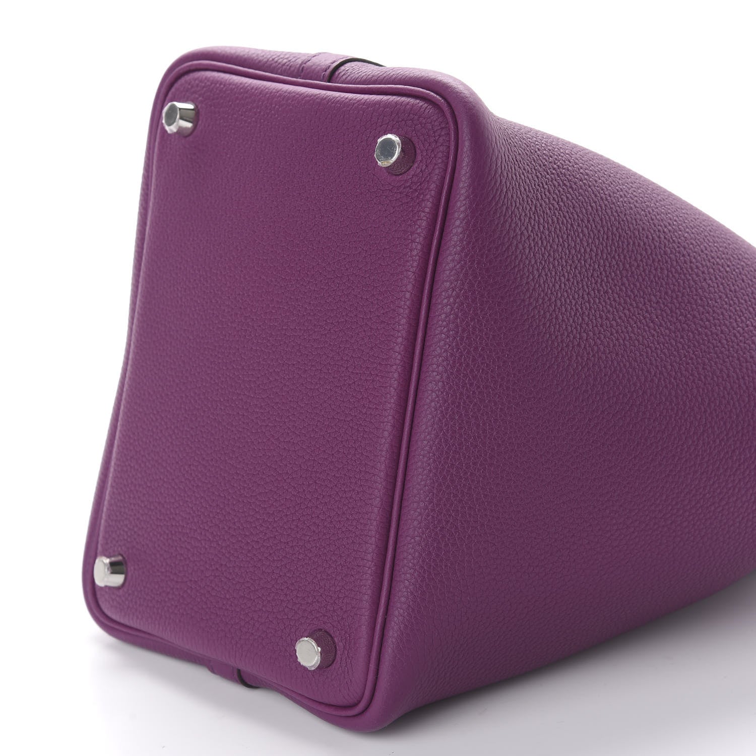 Hermes Taurillon Clemence Picotin Lock 18 PM Ultraviolet 7 of 11