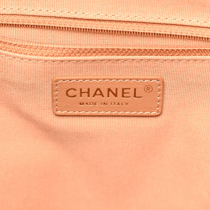 Chanel Calfskin Stitched Large Shopping Bag Brown 6 of 10