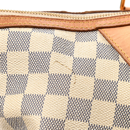 Louis Vuitton Damier Azur Siracusa GM 9 of 15