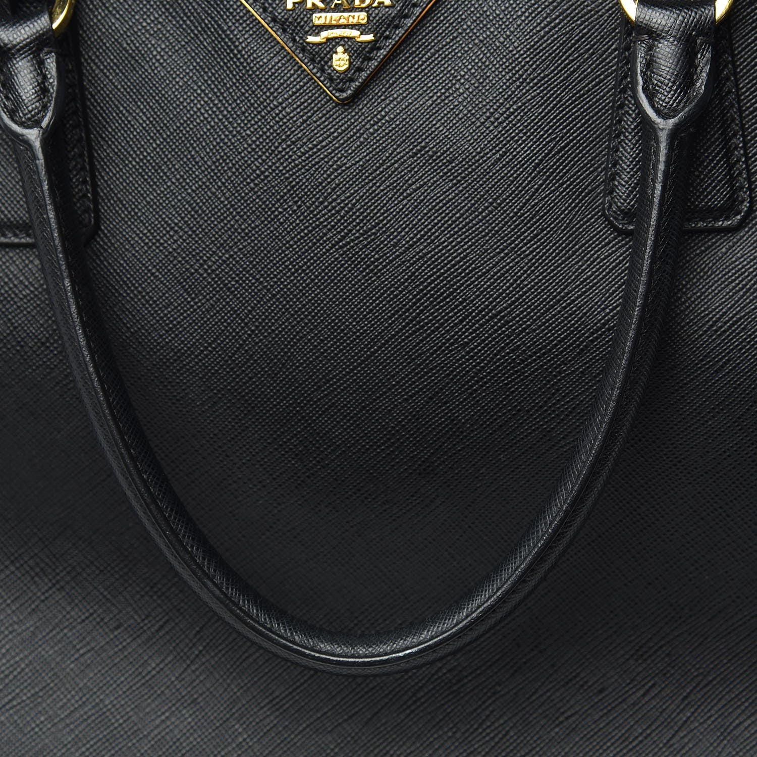 Prada Saffiano Lux Extra Large Galleria Double Zip Tote Black 14 of 19