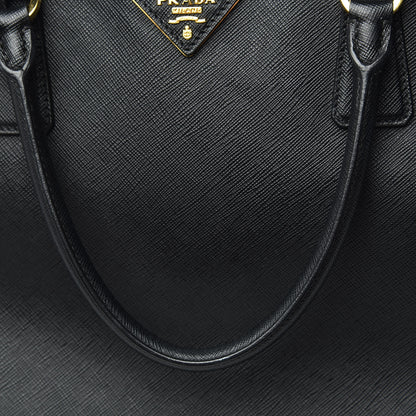 Prada Saffiano Lux Extra Large Galleria Double Zip Tote Black 14 of 19