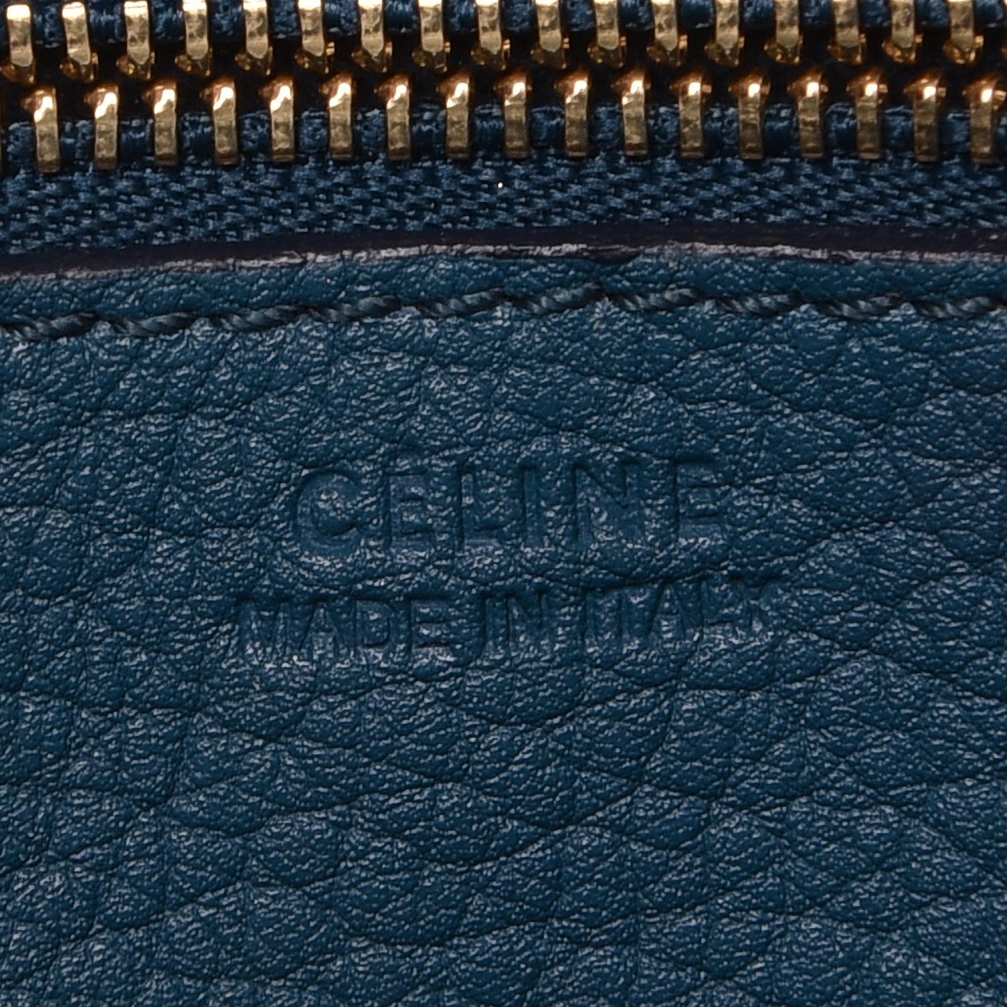 Crisped Calfskin Small Tie Knot Tote Metallic Blue