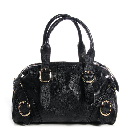 Burberry Signature Grain Small Bowler Black 1 of 8