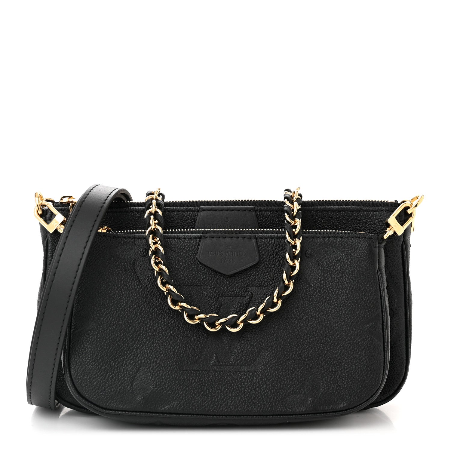 Louis Vuitton Empreinte Monogram Giant Multi Pochette Accessories Black 1 of 11