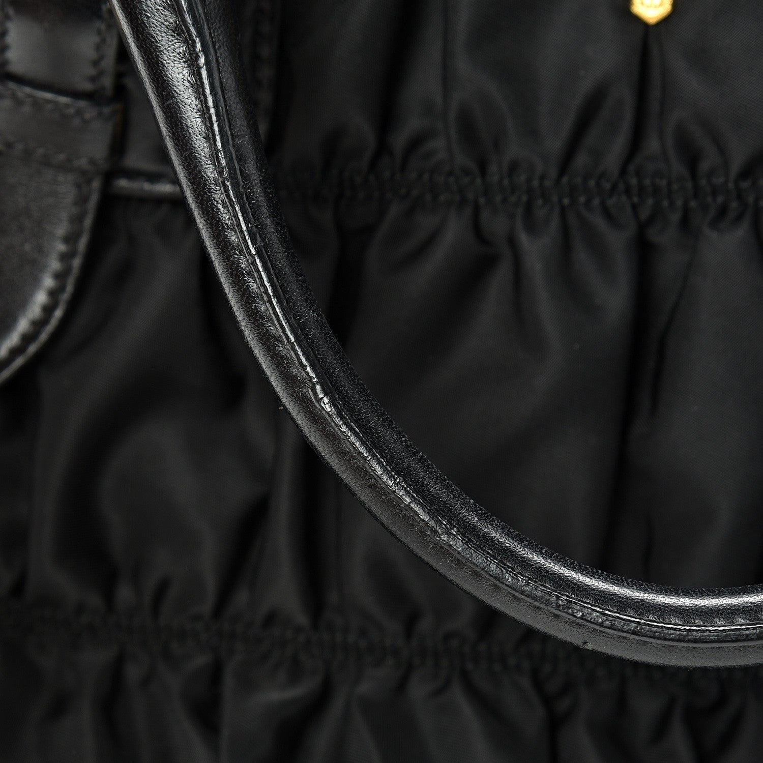 Prada Tessuto Nylon Gaufre Tote Black 13 of 15
