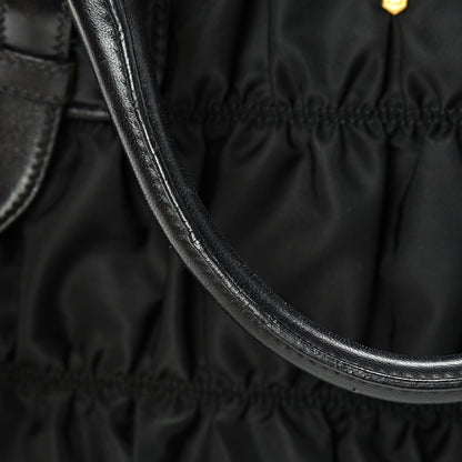 Prada Tessuto Nylon Gaufre Tote Black 13 of 15