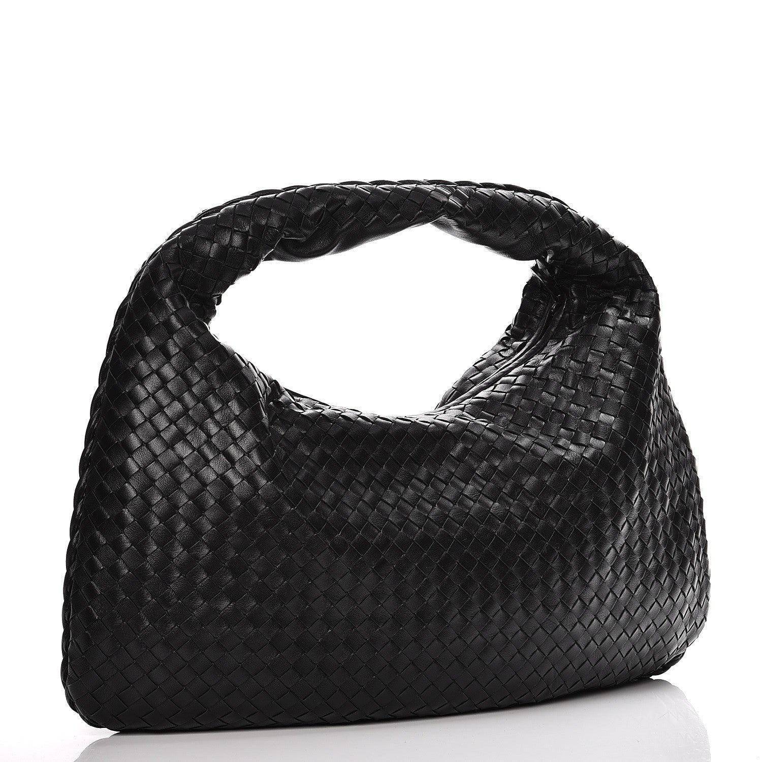 Bottega Veneta Nappa Intrecciato Large Hobo Nero Black 3 of 13