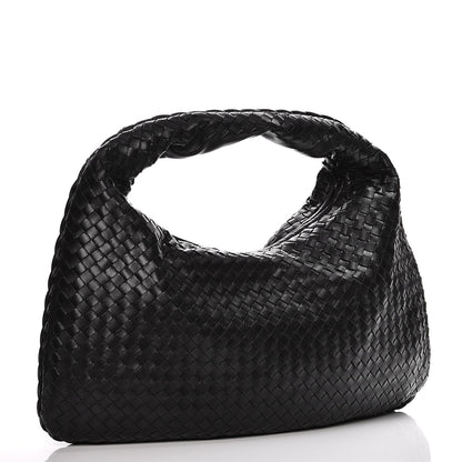 Bottega Veneta Nappa Intrecciato Large Hobo Nero Black 3 of 13