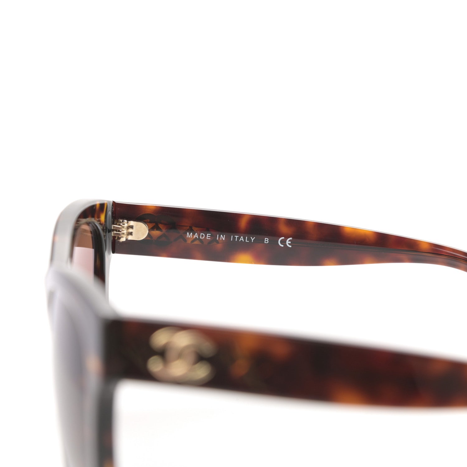 Chanel Acetate Runway Square Sunglasses 5380 Dark Tortoise 6 of 8