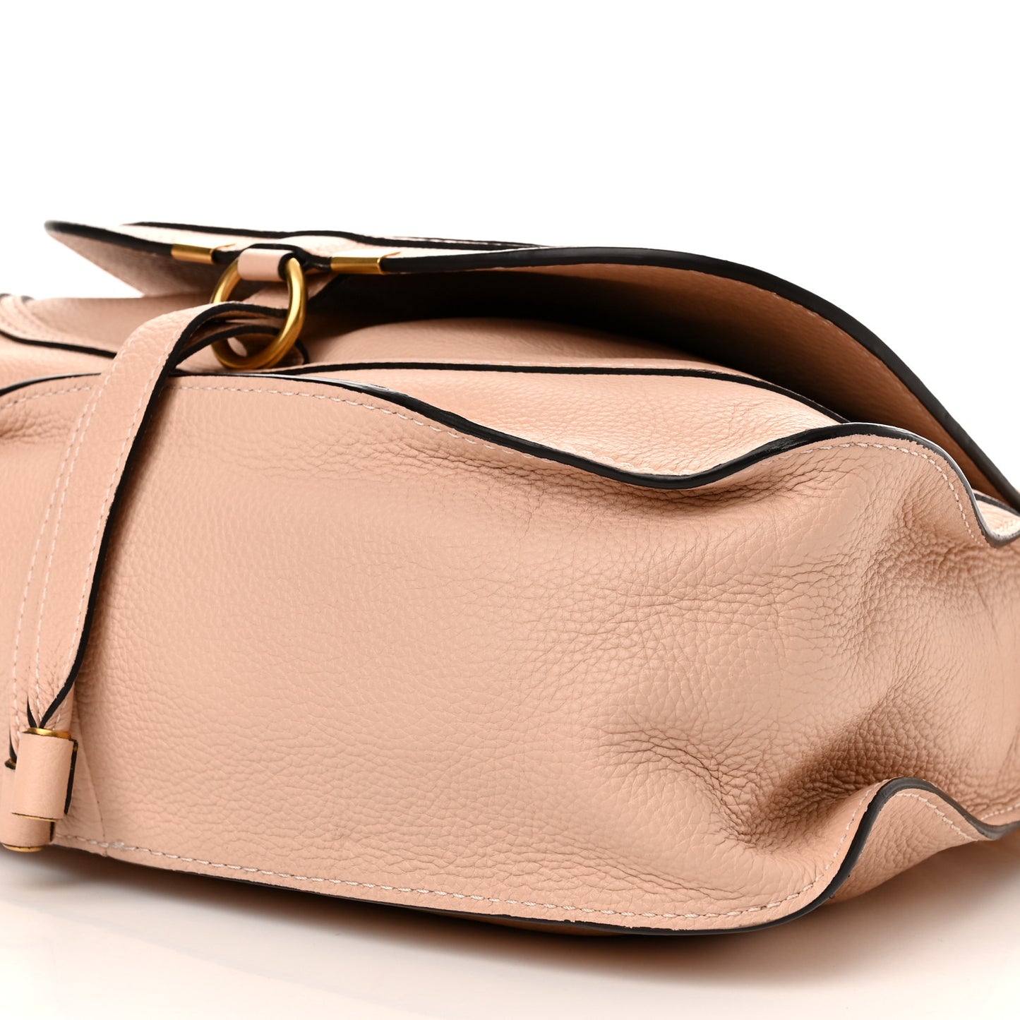 Calfskin Medium Marcie Satchel Blush Nude