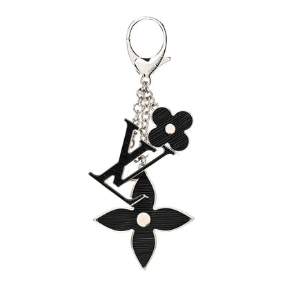 Louis Vuitton Electric Epi Fleur d'Epi Bag Charm Black 1 of 5
