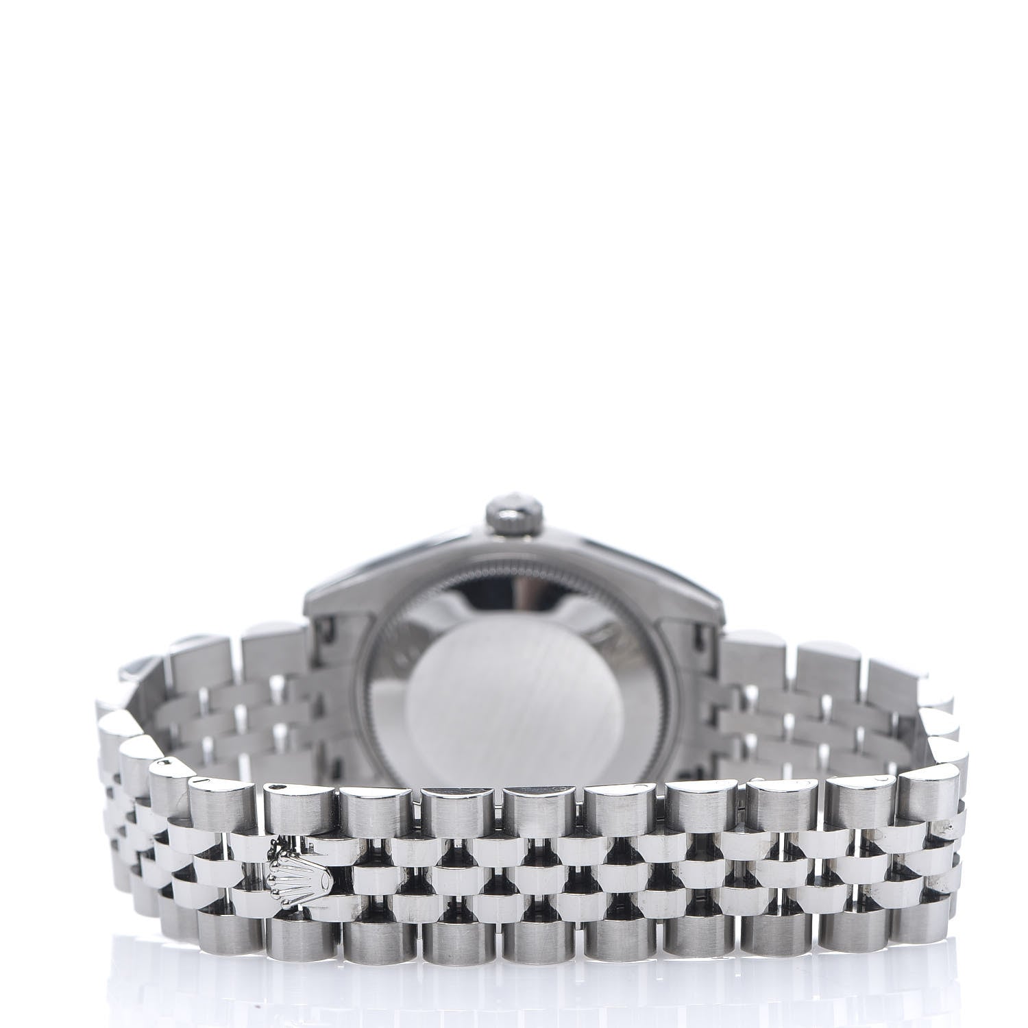 Rolex Stainless Steel 18K White Gold 31mm Oyster Perpetual Datejust Watch Pink Roman 178274 3 of 6