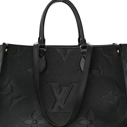 Louis Vuitton Empreinte Monogram Giant Onthego MM Black 7 of 25