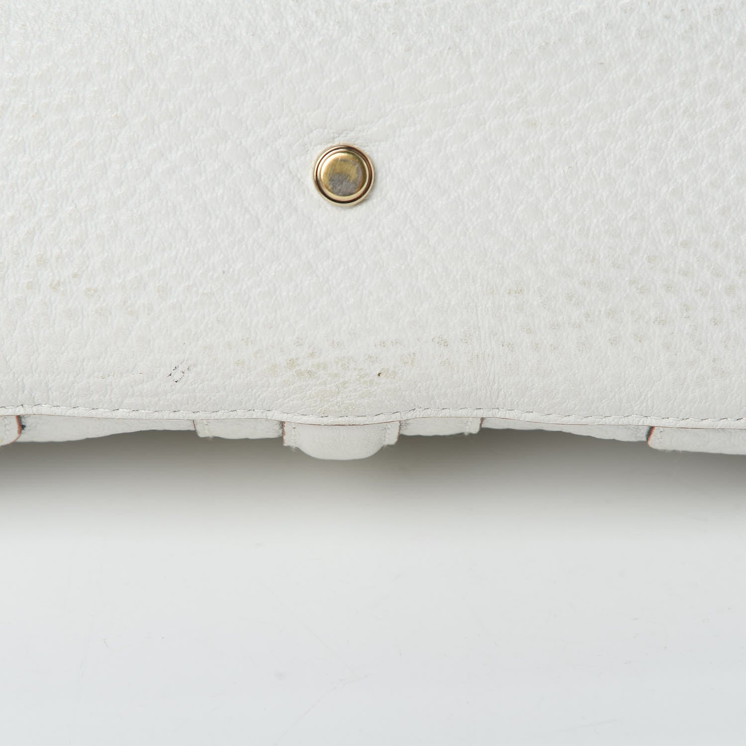 Gucci Calfskin Junco Shoulder Bag White 11 of 16