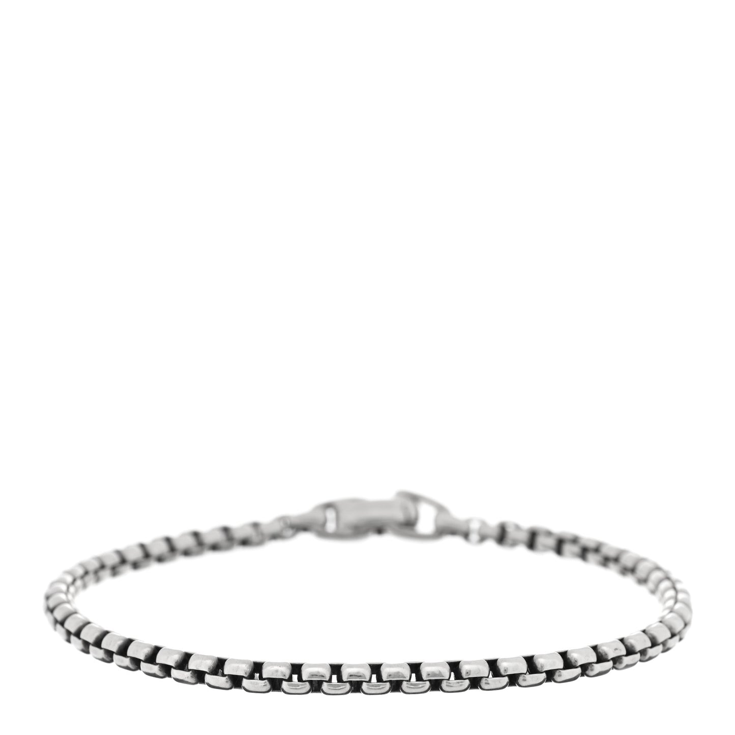 Sterling Silver 4mm Box Chain Bracelet