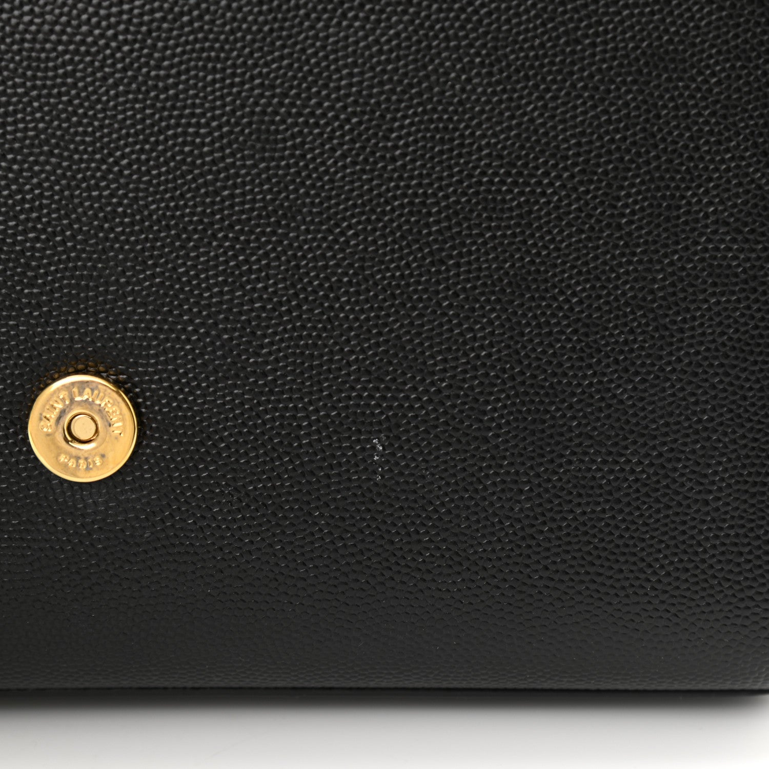 Saint Laurent Grain De Poudre Small Monogram Kate Satchel Black 10 of 10