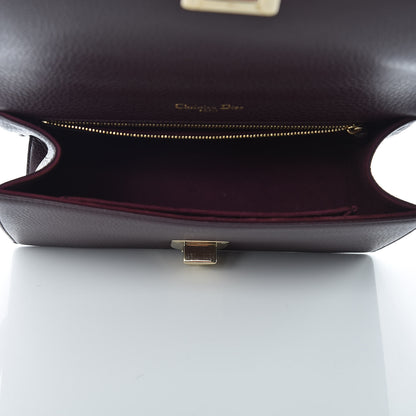 Christian Dior Grained Calfskin Medium Diorama Flap Bag Amaranth 6 of 13