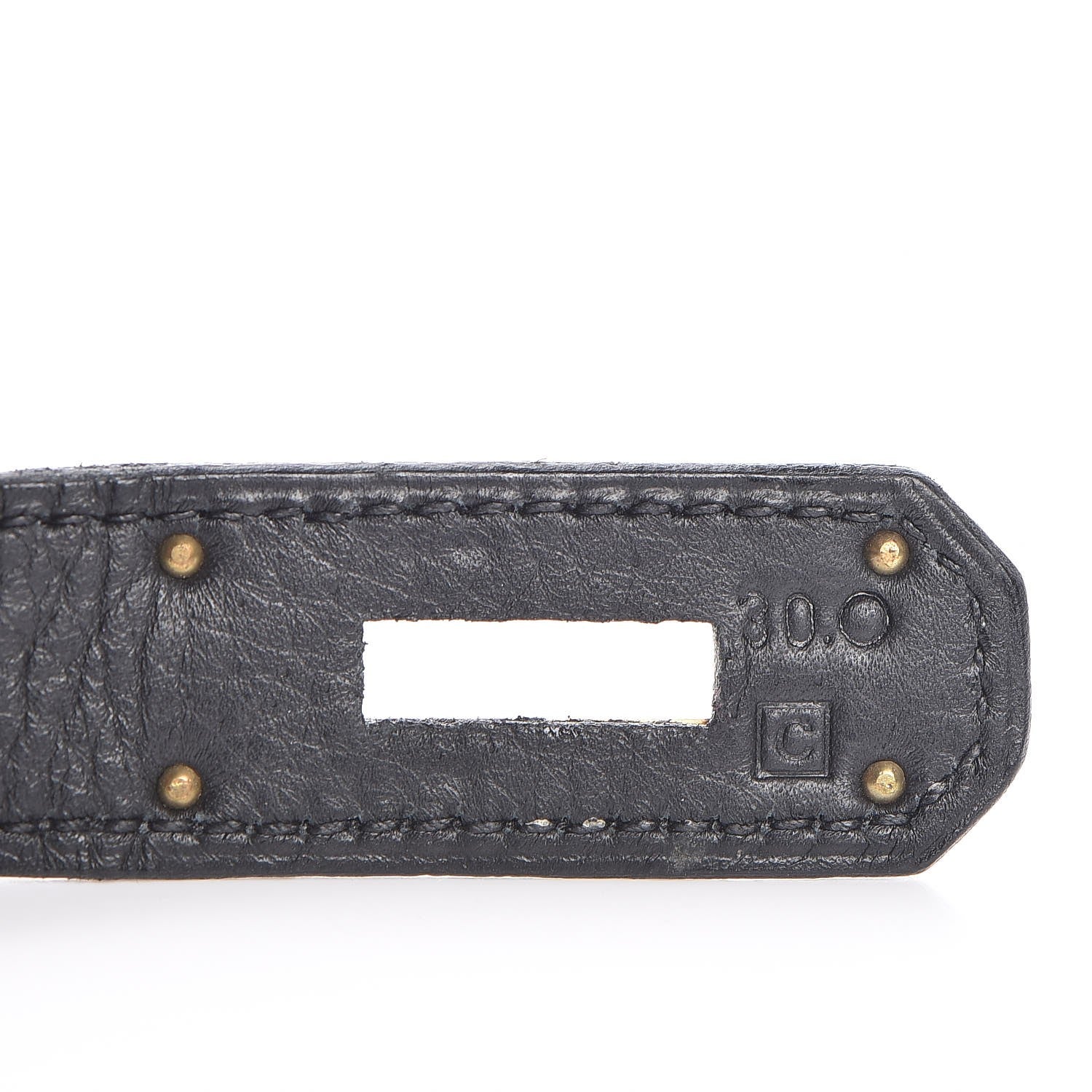 Hermes Taurillon Clemence Kelly 40 Black 23 of 35