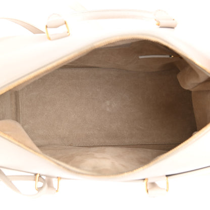 Saint Laurent Calfskin Classic Duffle 6 Dove White 4 of 8