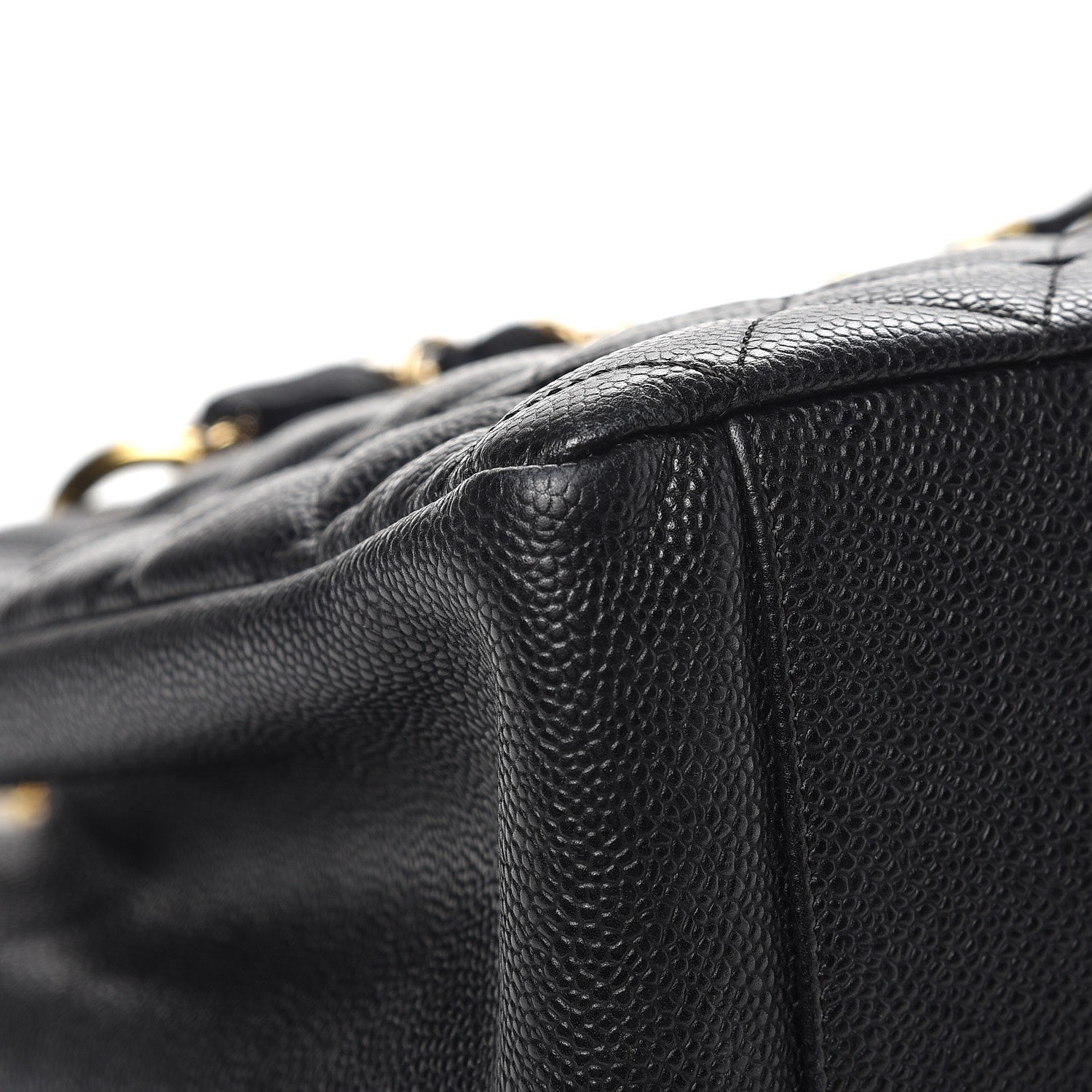 Chanel Caviar Quilted Grand Shopping Tote GST Black 11 of 13
