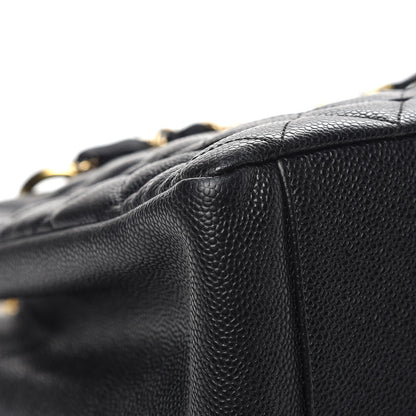 Chanel Caviar Quilted Grand Shopping Tote GST Black 11 of 13