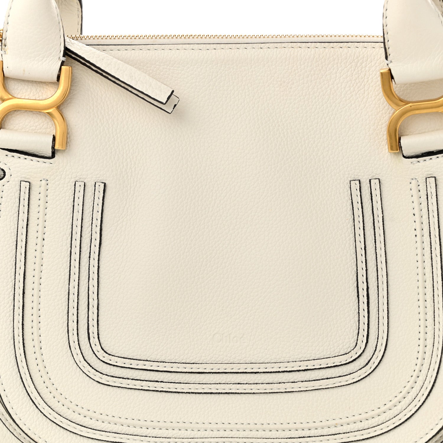 Chloe Calfskin Medium Marcie Satchel White 8 of 12