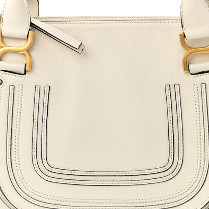 Chloe Calfskin Medium Marcie Satchel White 8 of 12
