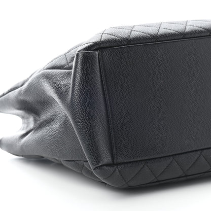 Chanel Caviar Quilted Grand Shopping Tote GST Black 8 of 10