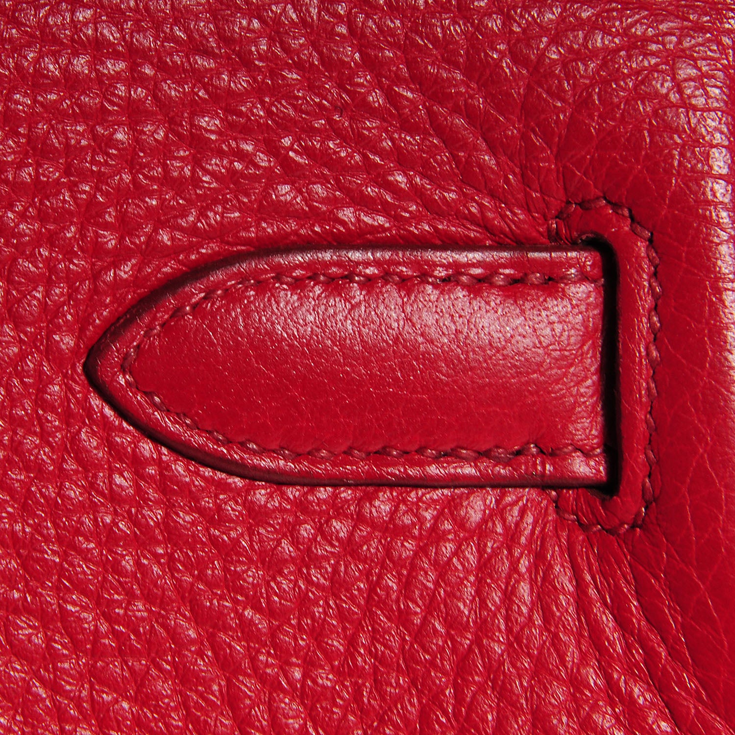 Hermes Taurillon Clemence Kelly Retourne 32 Rouge Garance 9 of 25
