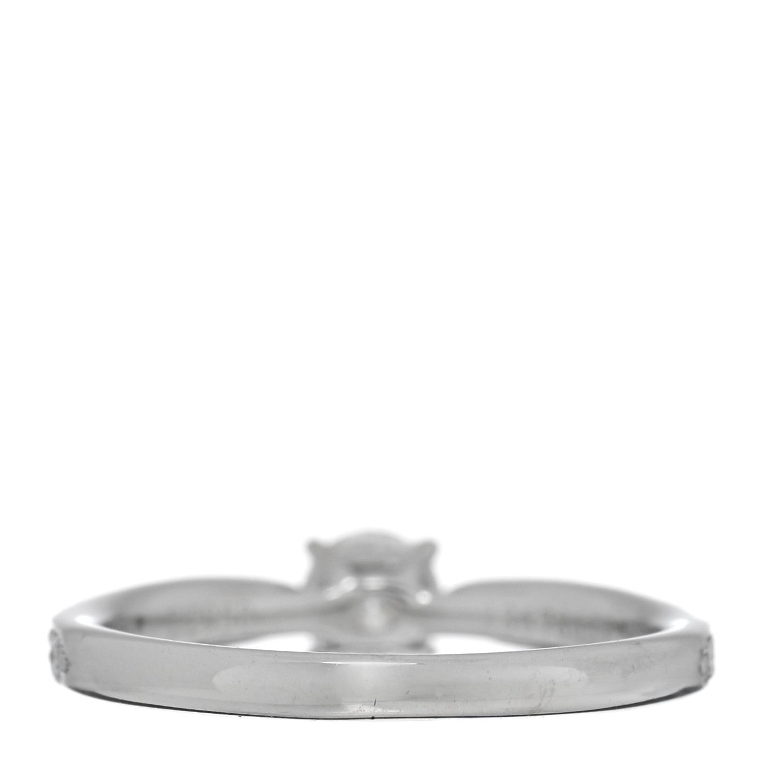 Tiffany Platinum Diamond  .24ct Harmony Round Brilliant Engagement Ring 47 4 3 of 4