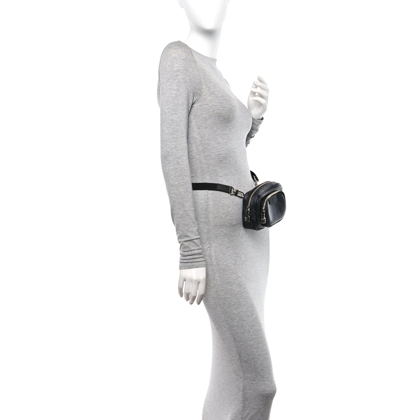 Monogram Eclipse Taigarama Outdoor Pouch Black