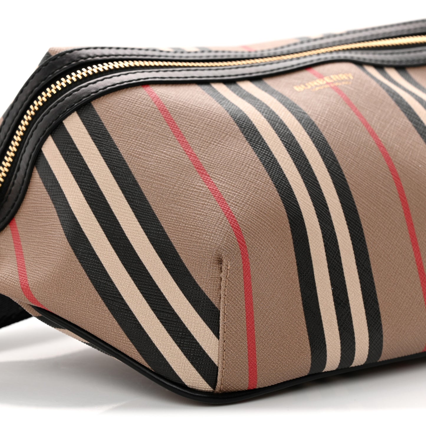 E-Canvas Icon Stripe Sonny Bum Bag Archive Beige