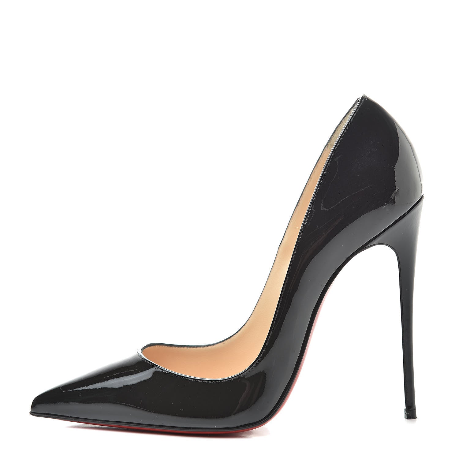 Christian Louboutin Patent So Kate 120 Pumps 37 Black 1 of 9
