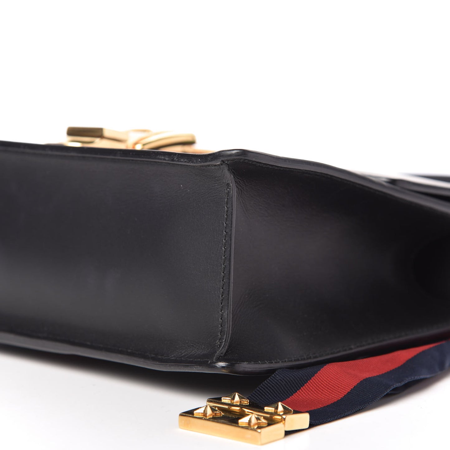 Calfskin Small Sylvie Shoulder Bag Black