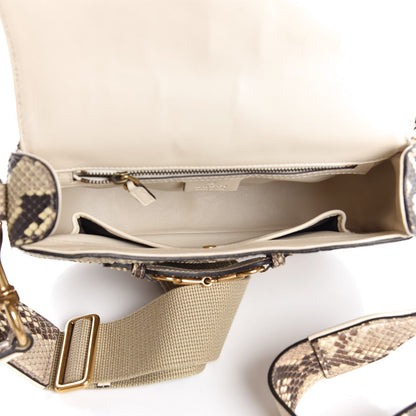 Gucci Python Medium Lady Shoulder Bag Old Roccia 5 of 7