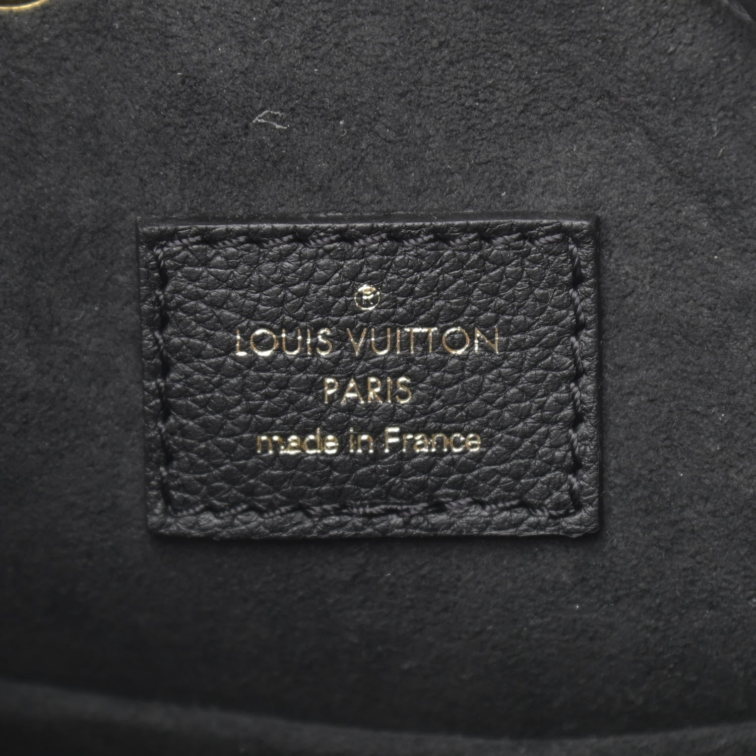 Louis Vuitton Calfskin Lockme Bucket MM Black 6 of 11