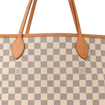 Louis Vuitton Damier Azur Neo Neverfull GM Rose Ballerine 9 of 16